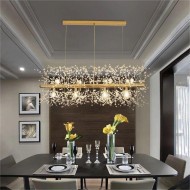 Moderni Ilotulitus Kristallikruunu Ruokasaliin Makuuhuone S15