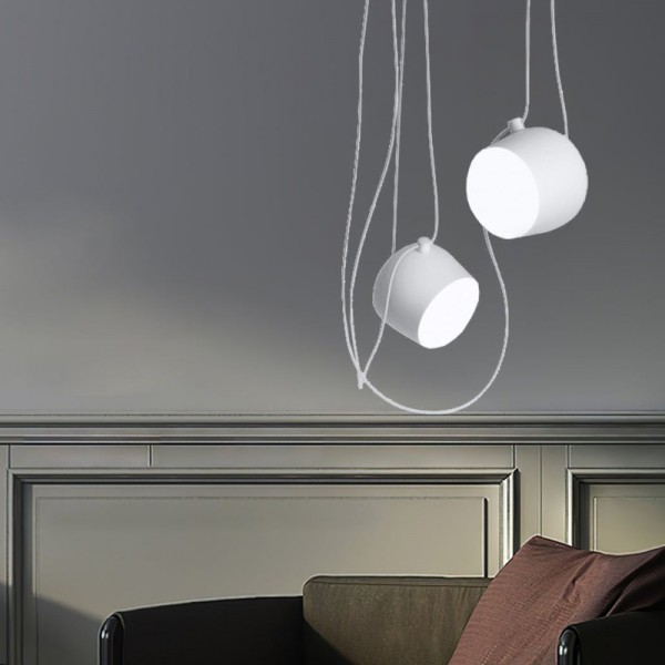 Aim Lampe à suspension multi-lumières pour salon S03