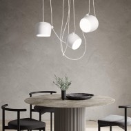 Aim Lampe à suspension multi-lumières pour salon S03