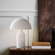 Lampe de table moderne en métal Atollo pour chambre à coucher
