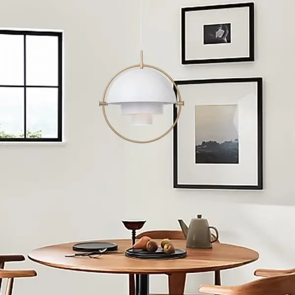 Duńska Wielowarstwowa Obrotowa Lampa Wisząca S63