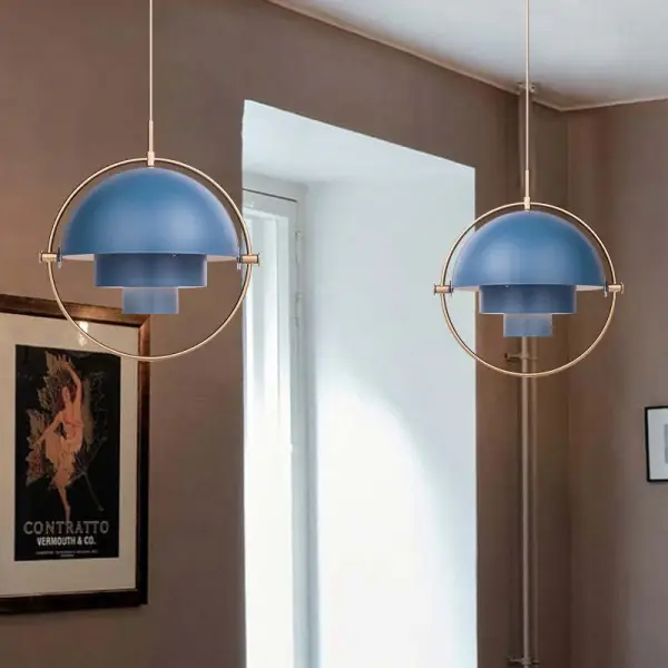 Duńska Wielowarstwowa Obrotowa Lampa Wisząca S63