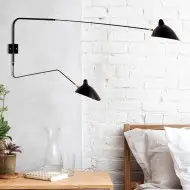 Industrielle Entenschnabel-Design LED Schlafzimmer Wandleuchte S16