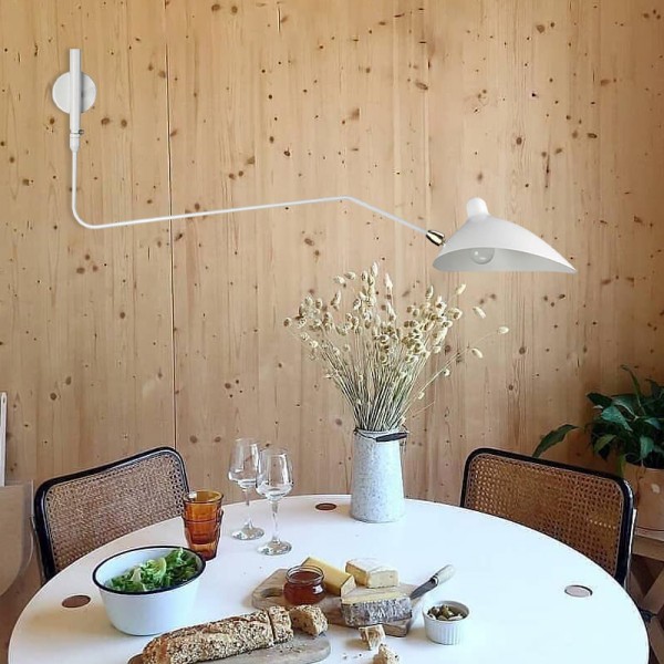 Industrielt Duckbill design LED væglampe til soveværelset S16