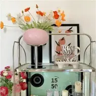 Minimalistyczna szklana lampa stołowa Bauhaus S20