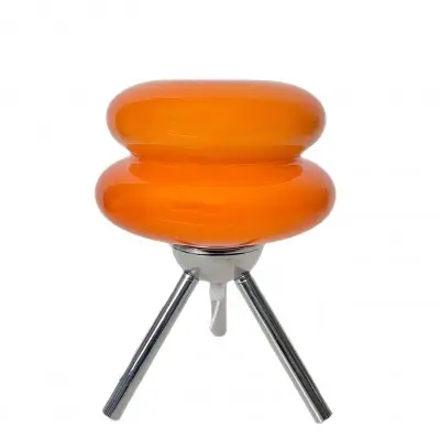 Lollipop Bauhaus Glas Dreibein Tischlampe S24