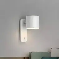 Obrotowy Cylindryczny Lampa Ścienna Do Sypialni Czytania S27