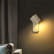 Swivel Cylinder Wall Mounted Night Light For Bedroom S27