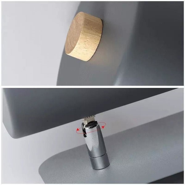 Swivel Cylinder Wall Mounted Night Light For Bedroom S27