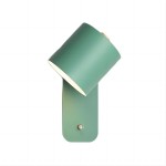 Leaf Shape Arum Swivel Metal Wall Lamp