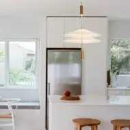 Modern LED Flamingo Taklampa för Matsalen