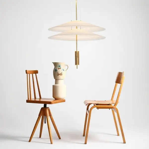 Modern LED Flamingo Taklampa för Matsalen