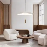 Modern LED Flamingo Taklampa för Matsalen