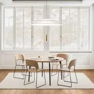 Modern LED Flamingo Taklampa för Matsalen