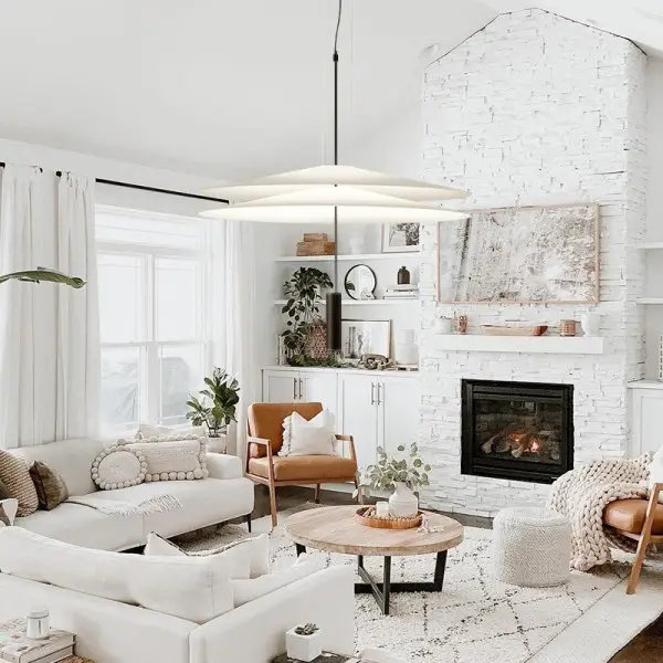 Modern LED Flamingo Taklampa för Matsalen