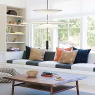 Modern LED Flamingo Taklampa för Matsalen