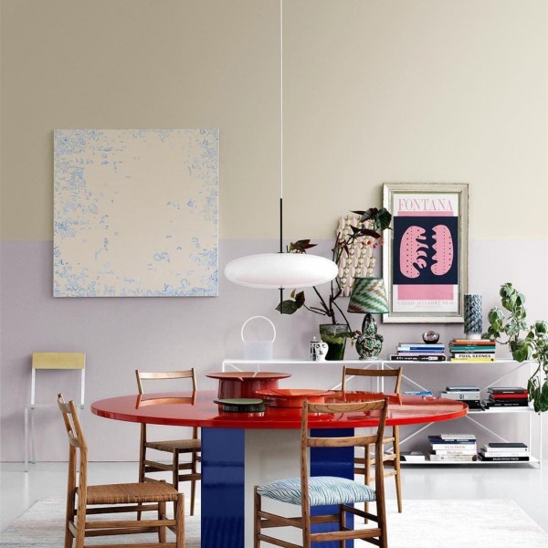 Lampa Wisząca Model 2065 w Kształcie Elipsy