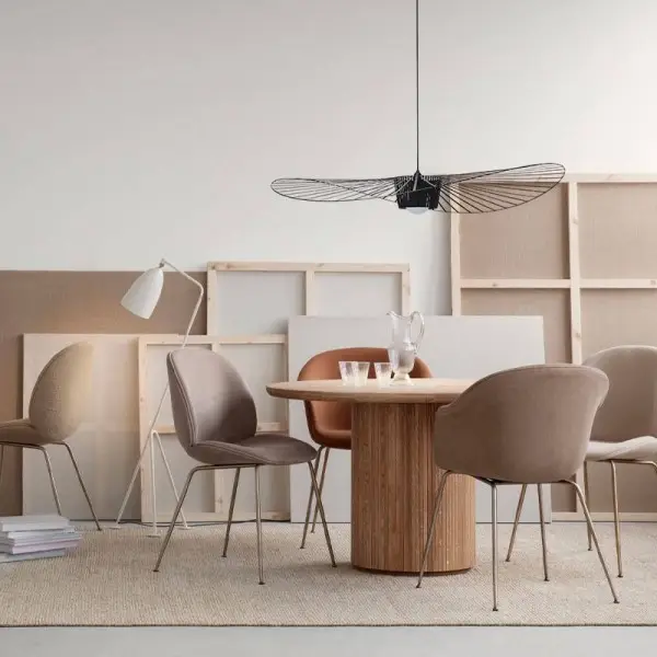 Modern Industrial Straw Hat Pendant Lamp S36