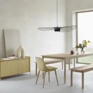 Modern Industrial Straw Hat Pendant Lamp S36