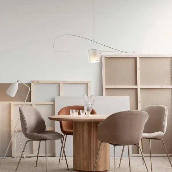 Modern Industrial Straw Hat Pendant Lamp S36