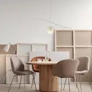 Modern Industrial Straw Hat Pendant Lamp S36