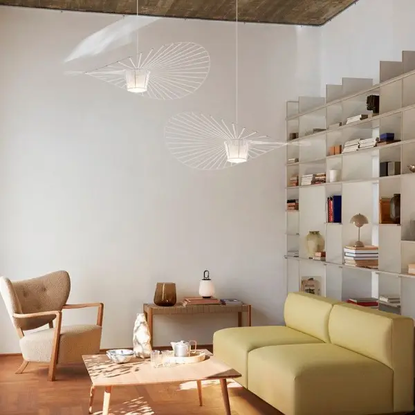 Modern Industrial Straw Hat Pendant Lamp S36