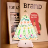 Ładowana lampka nocna Zabawny prezent Lampka stołowa choinkowa S40