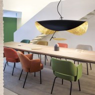 Nowoczesne Lampa Wisząca / Sufitowa LED Lederam Manta