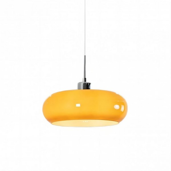 Lampe à suspension en verre Bauhaus nordique S47