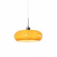 Lampe à suspension en verre Bauhaus nordique S47