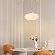 Lampe à suspension en verre Bauhaus nordique S47