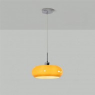 Lampe à suspension en verre Bauhaus nordique S47