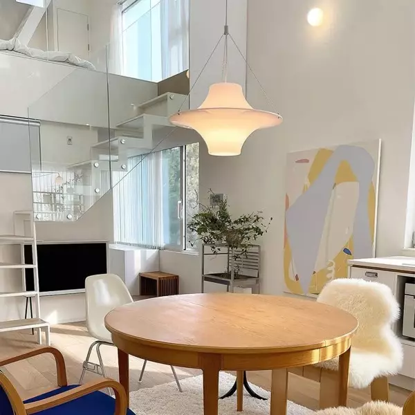 Akrylowa lampa wisząca Finland Design LOKKI