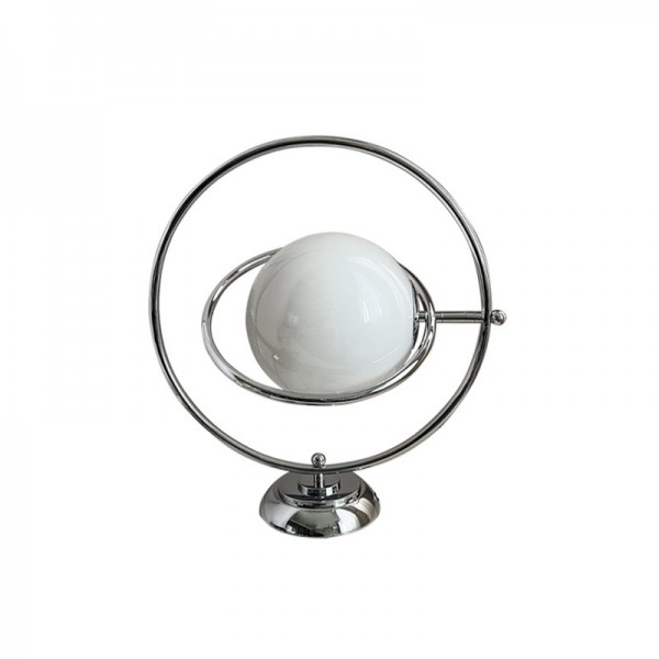 Italian Design Glass Planet Rotating Table Lamp S51