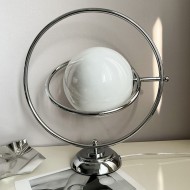 Italian Design Glass Planet Rotating Table Lamp S51