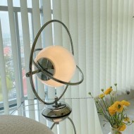 Italian Design Glass Planet Rotating Table Lamp S51