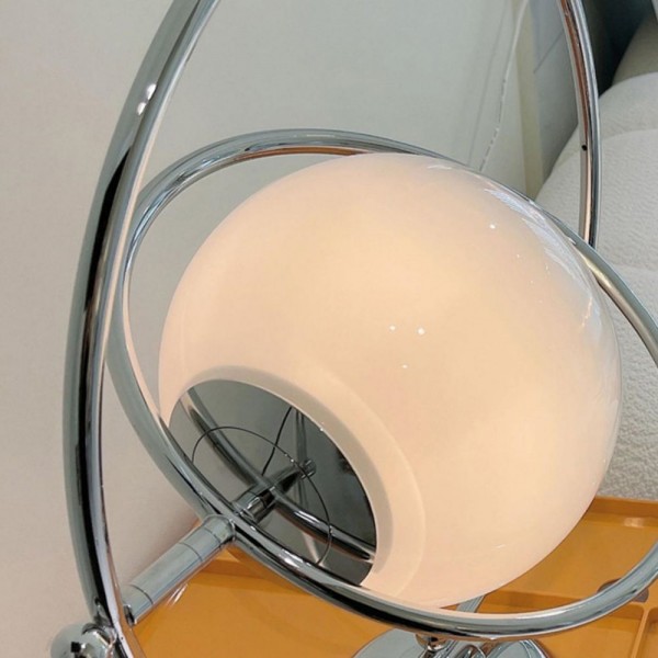 Italian Design Glass Planet Rotating Table Lamp S51