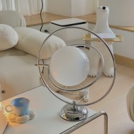 Italian Design Glass Planet Rotating Table Lamp S51
