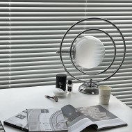 Italian Design Glass Planet Rotating Table Lamp S51