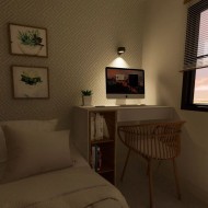 Obracana o 360°Lampa Ścienna Led Do Wnętrz S58