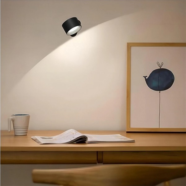 Obracana o 360°Lampa Ścienna Led Do Wnętrz S58