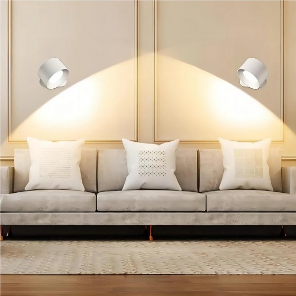 Obracana o 360°Lampa Ścienna Led Do Wnętrz S58