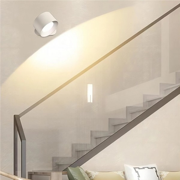 Obracana o 360°Lampa Ścienna Led Do Wnętrz S58