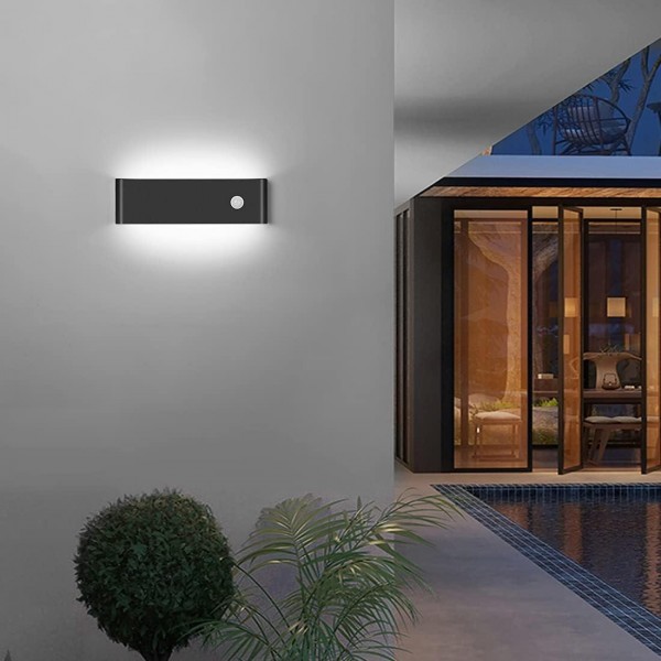 Touch Control 360° Roterbar Væglampe Med Bevægelsessensor S59