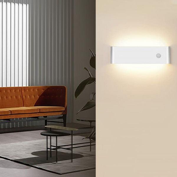 Touch Control 360° Roterbar Væglampe Med Bevægelsessensor S59