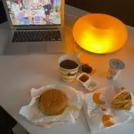 Szklane Lampy Ścienne / Stołowe LED Bauhaus S64