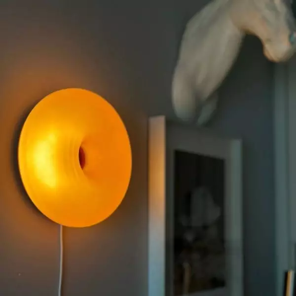 Szklane Lampy Ścienne / Stołowe LED Bauhaus S64