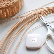 Jollivet Roost Nest Rattan Pendelleuchte S72