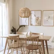 Doyle Orb Rattan-Pendelleuchte S73