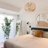 Doyle Orb Rattan-Pendelleuchte S73